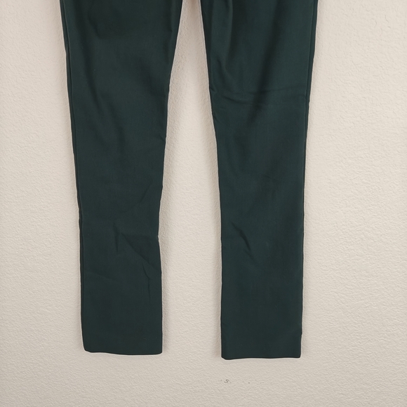 M.M. Lafleur The Foster Cigarette Pant - PowerStretch In Deep Sea Green Size 0 - Picture 15 of 16